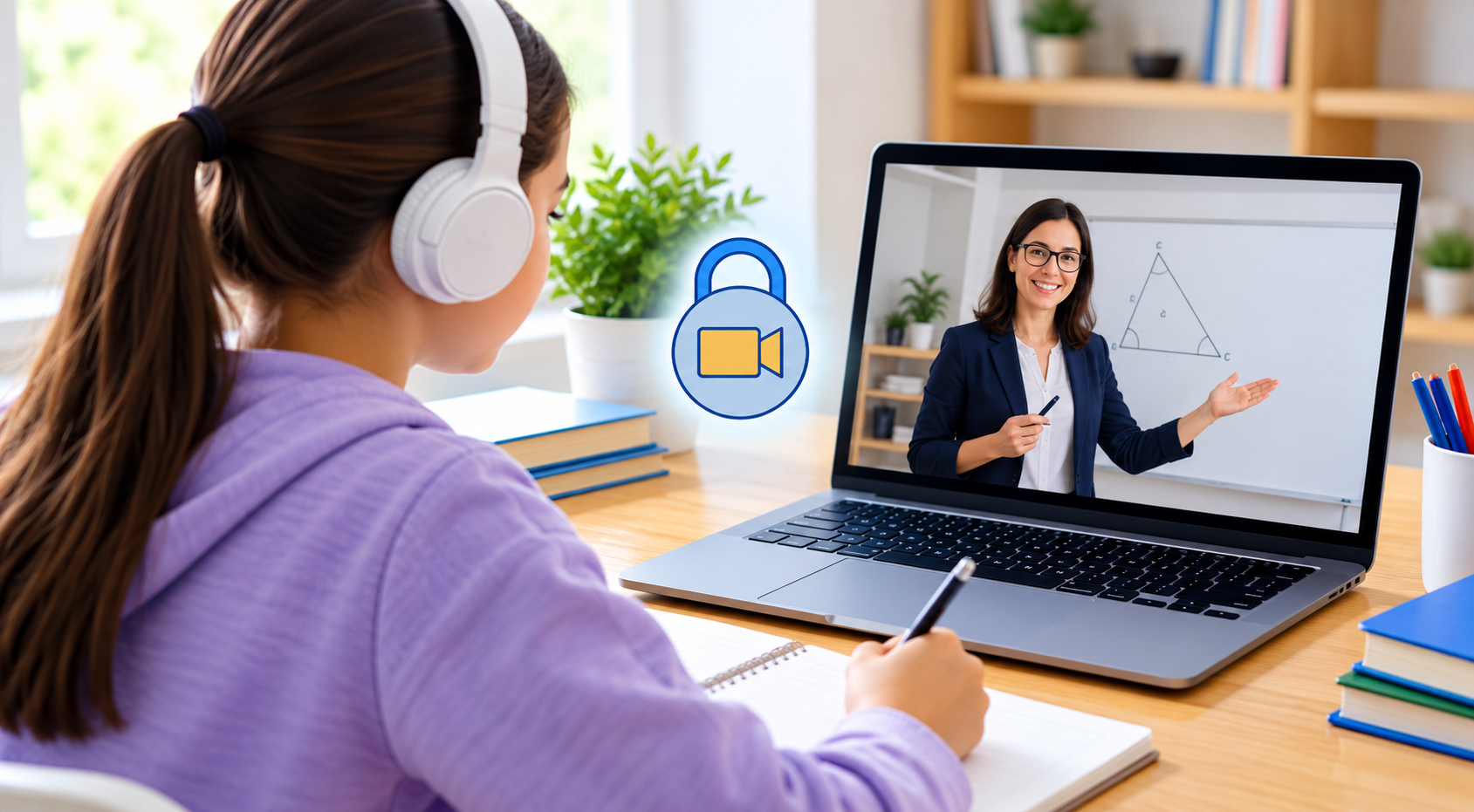 Recorded online lessons for schools