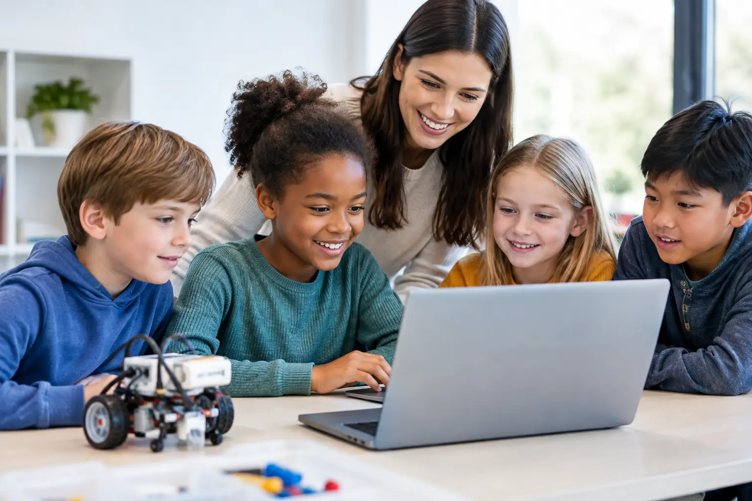 Coding lessons for primary schools